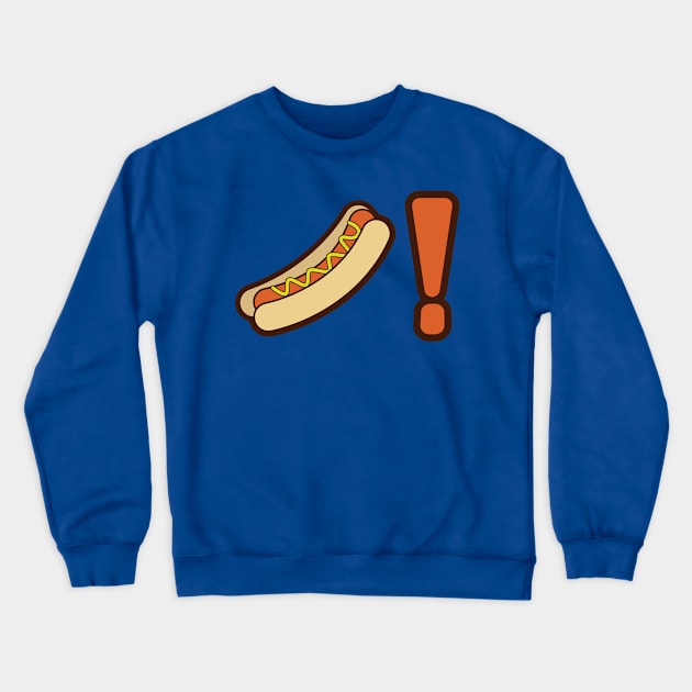 Hotdog! Crewneck Sweatshirt by Nightgong